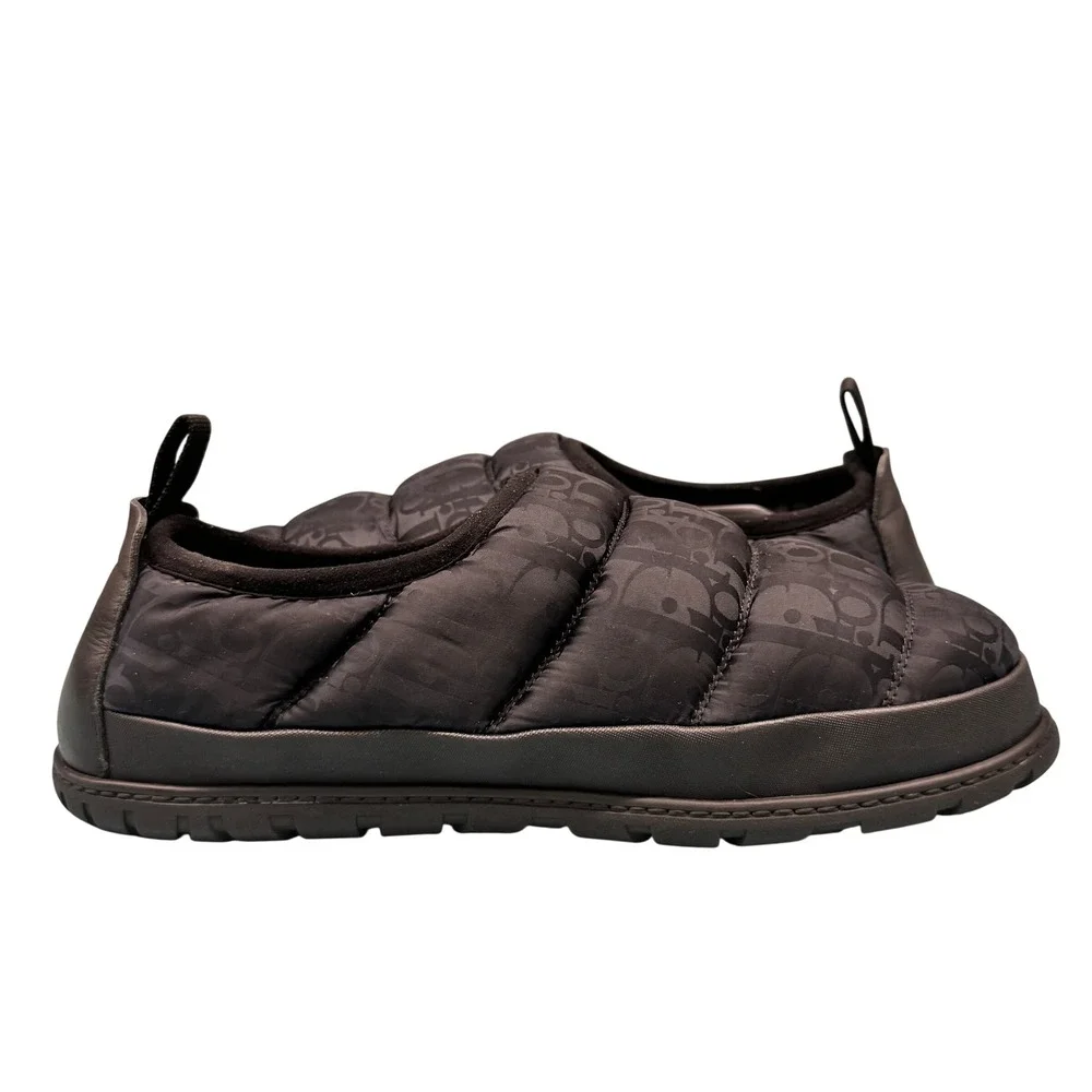 Size 10 - Dior Snow Slipper 'Quilted Dior Oblique - Black'